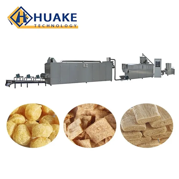 Soya Protein Machine Extruder Tissue Protein And Vegetarian Meat Production Line